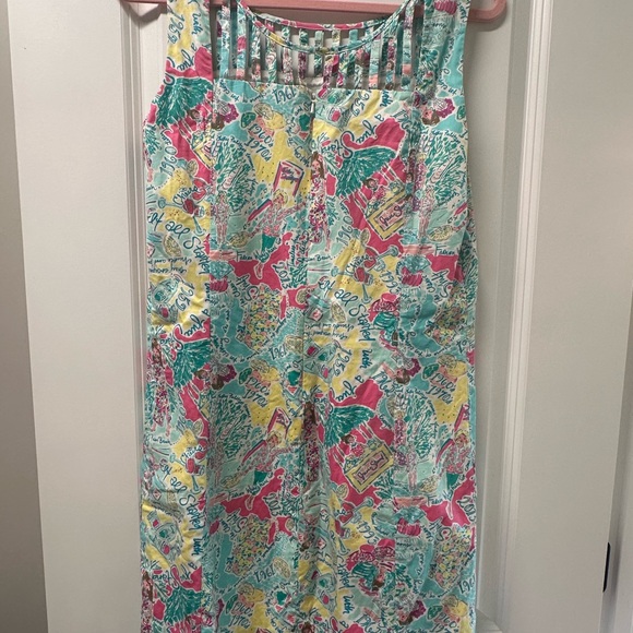Lillie Pulitzer In The Beginning Shift Dress Size 12 - Picture 2 of 5